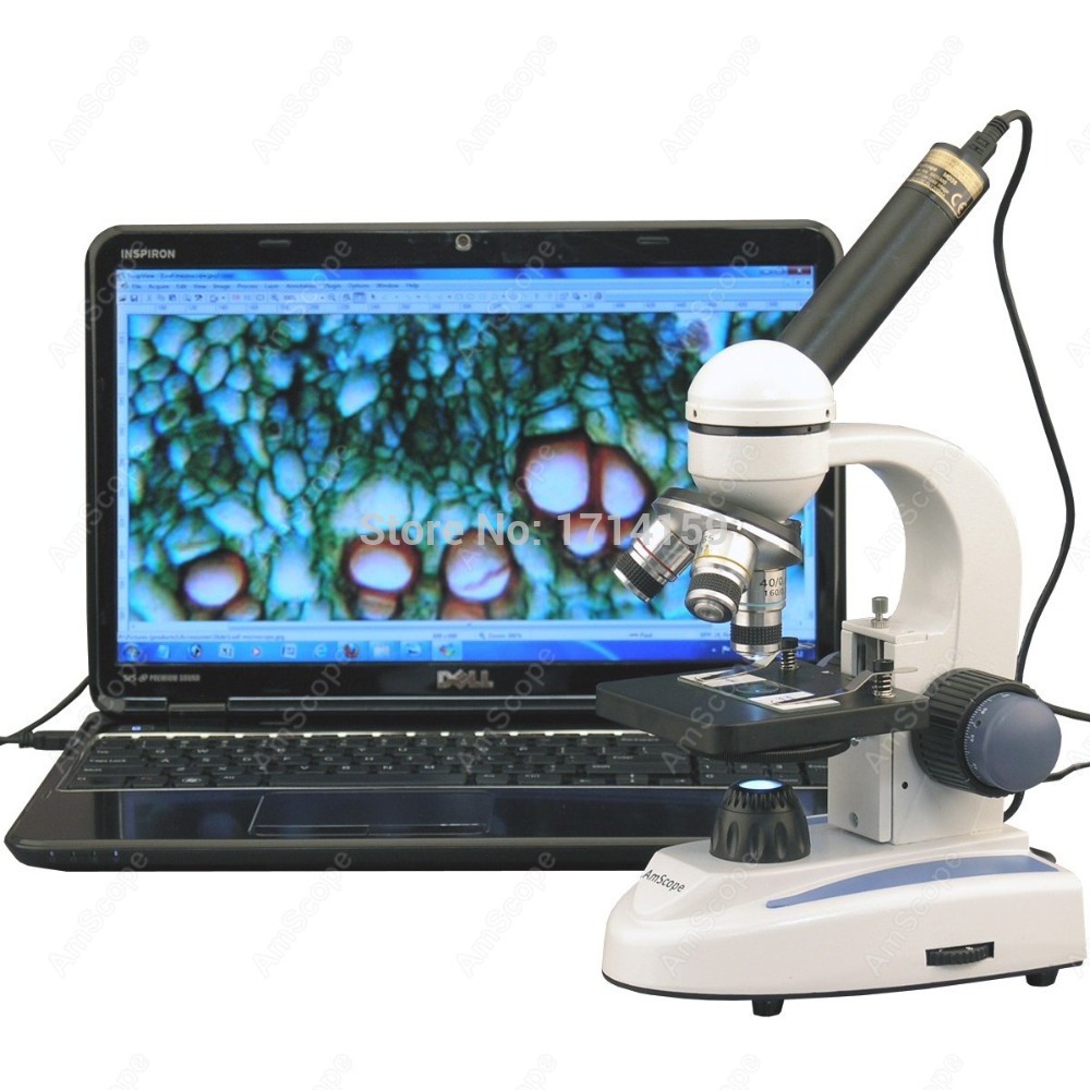 Amscope Microscope Compound 40X-1000X - Microscopio Composto AmScope Serie M158 con