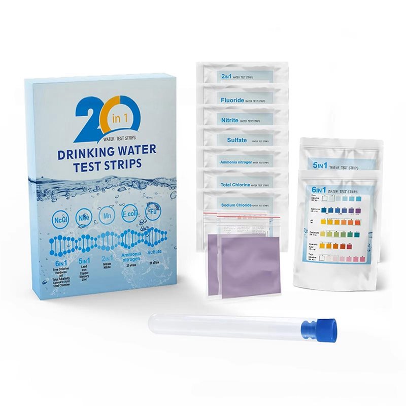 Water Testing Kit - Kit di strisce reattive per il
