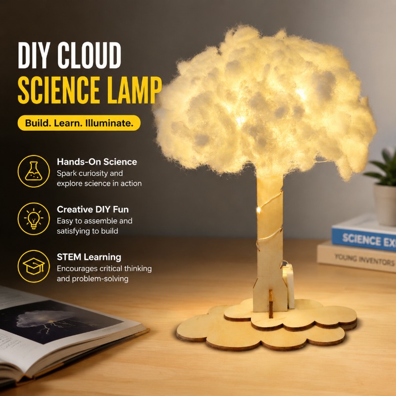 Science Project Toys Making - Kit Esperimento Scientifico Fai-da-Te Lampada a