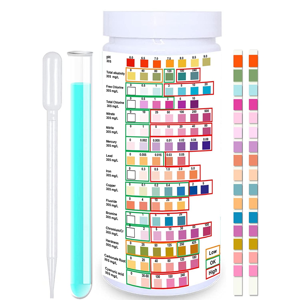 Water Testing Kit - Strisce reattive per acqua potabile-livello EPA