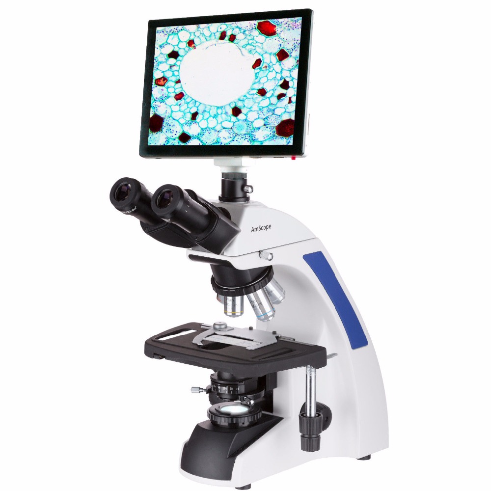 Amscope Microscope Compound 40X-1000X - Microscopio Composto Trinoculare AmScope Serie T720