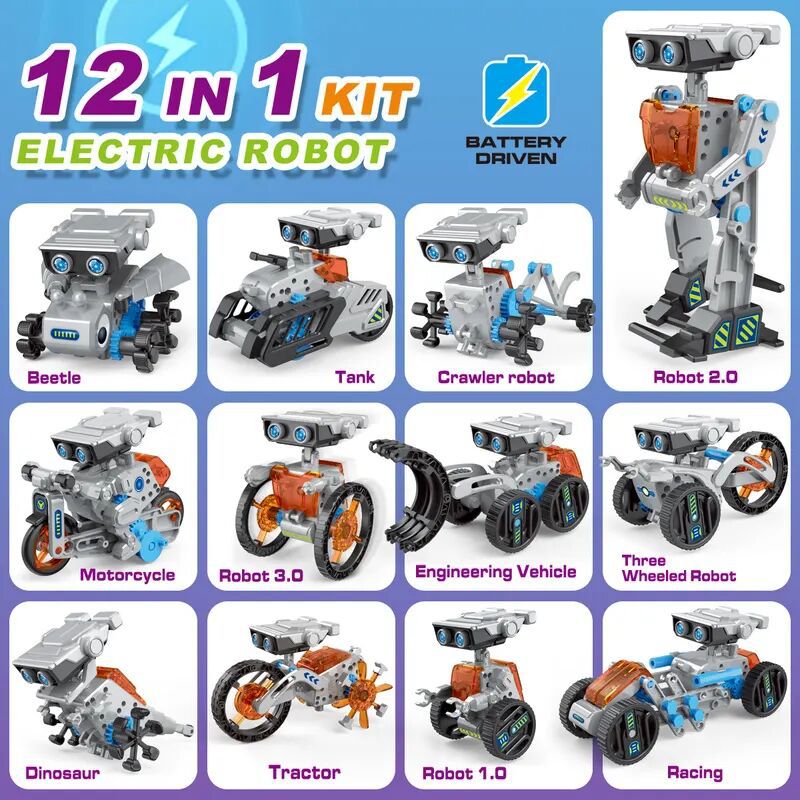 12 in 1 Esperimento scientific - Science Robot recensione e prezzo