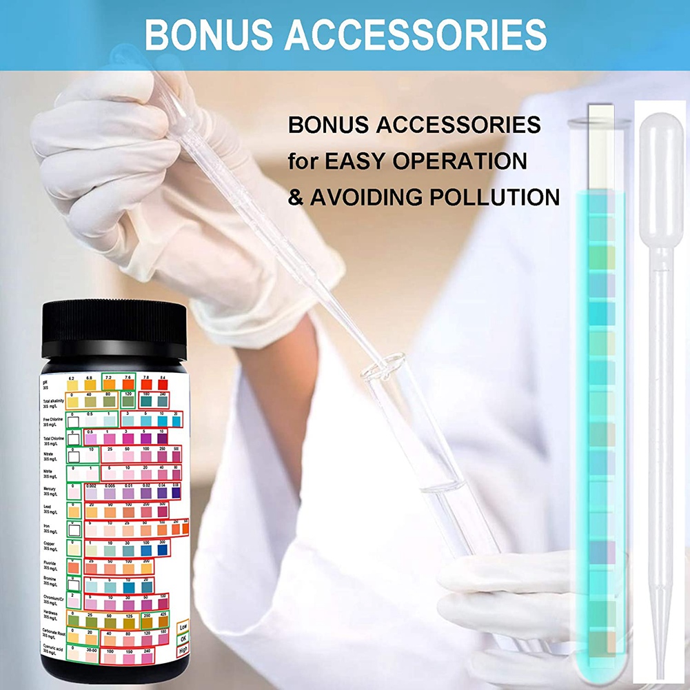 Strisce reattive per acqua pot - Water Testing Kit recensione e prezzo