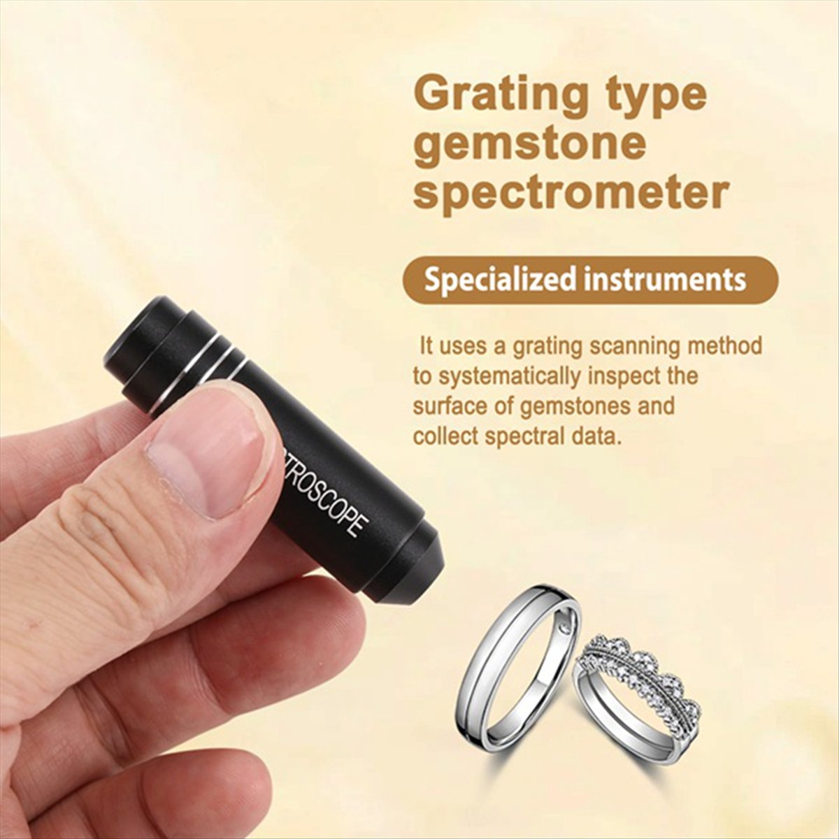 Identificazione di Gemme NOCM  - Spectroscope Handheld recensione e prezzo