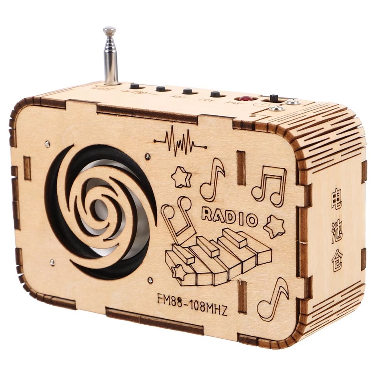 DT57 ULTIMO MODELLO 88-108MHZ  - Science Project Physics recensione e prezzo