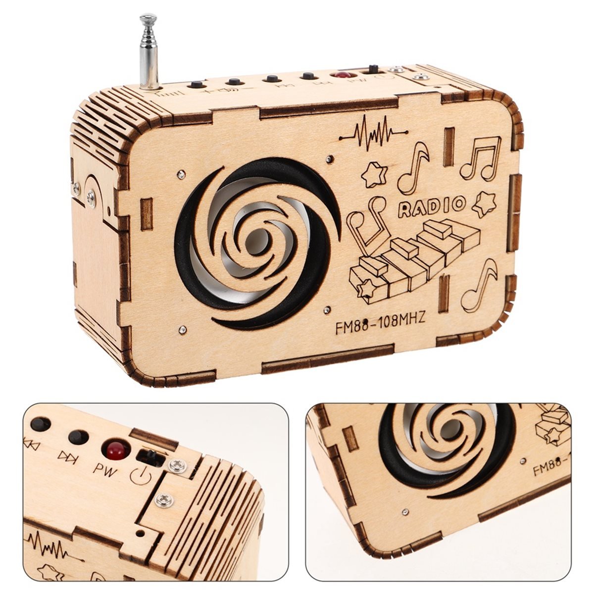 DT57 ULTIMO MODELLO 88-108MHZ  - Science Project Physics recensione e prezzo